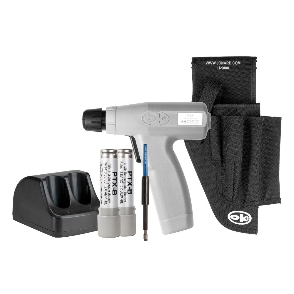 Jonard Tools PTX Tool (DFB224, 230V Batt Charg, 2 Batt, H-1000) | JON-PTX-KIT2DH