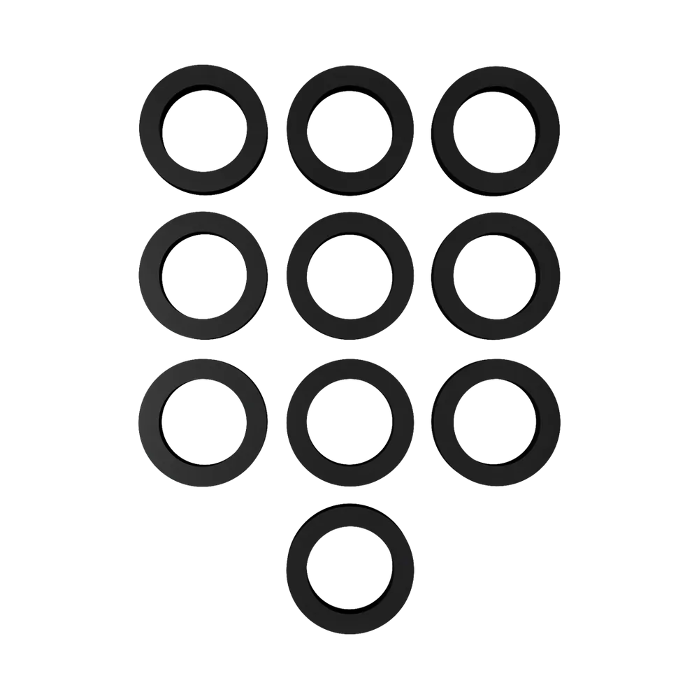 Appion KT11EE-R MegaFlow Hose Gasket 10 Pack for 3/8in FL Fittings