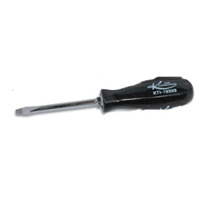K Tool Standard Slotted Screwdriver 3" Blade Black (19203)