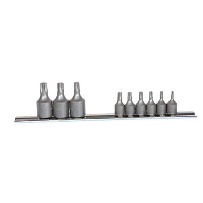 K Tool International 9 Pc Internal Torx Socket Set T10–T50 (KTI-22800)