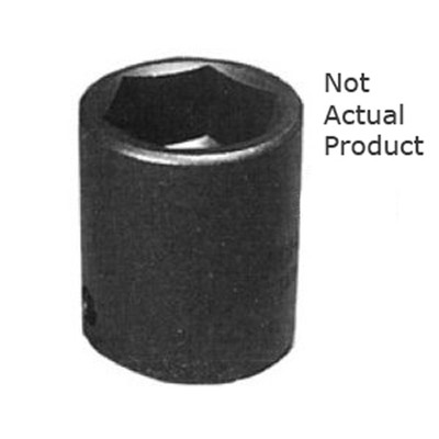 K Tool 3/8" Drive 7/8" 6-Point Shallow Impact Socket (32128)