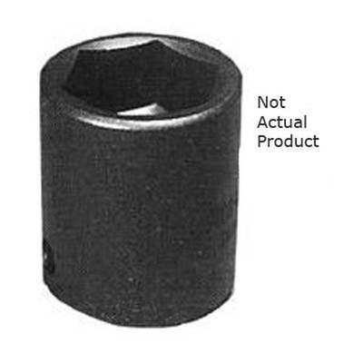 K-Tool 1/2" Drive 25mm 6-Point Shallow Impact Socket (38125)