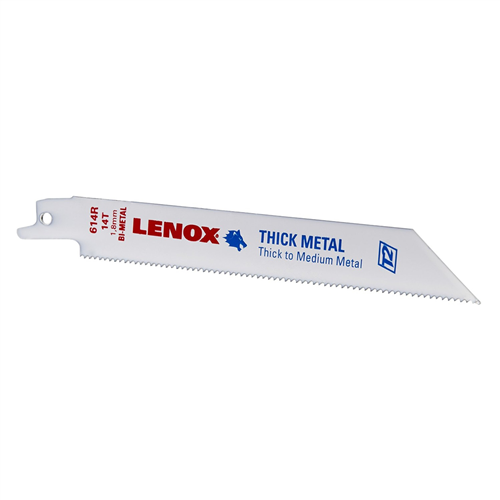 IRWIN 20564 Reciprocating Saw Blades, 614R, Bi-Metal, 6 in. Long (5-Pack)