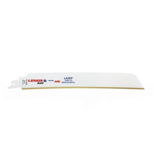 IRWIN 210989114GR Reciprocating Saw Blades, 9114GR, Gold Bi-Metal