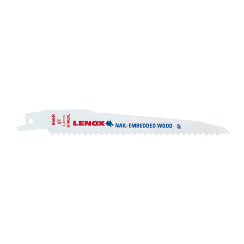 IRWIN 22750OSB656R Reciprocating Saw Blades, 656R, Bi-Metal, 6 in. Long