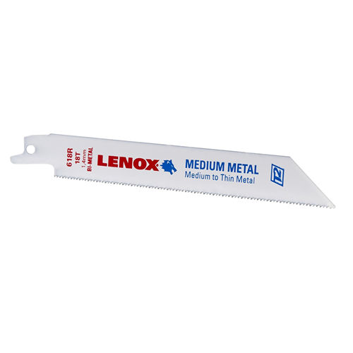 IRWIN 22751OSB618R Reciprocating Saw Blades, 618R, Bi-Metal, 6 in. Long, 18 TPI