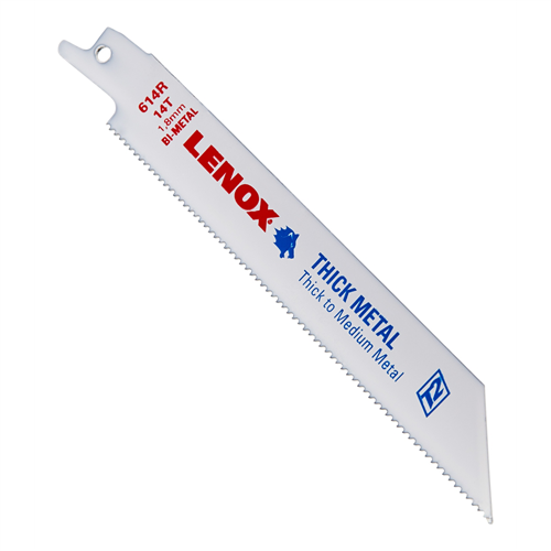 IRWIN 22756-OSB614R Reciprocating Saw Blades, 614R, Bi-Metal, 6 in. Long, 14 TPI