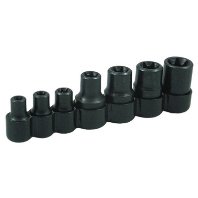 Lisle 7pcs External Torx Bit Socket Set, E6 to E16 (26750)