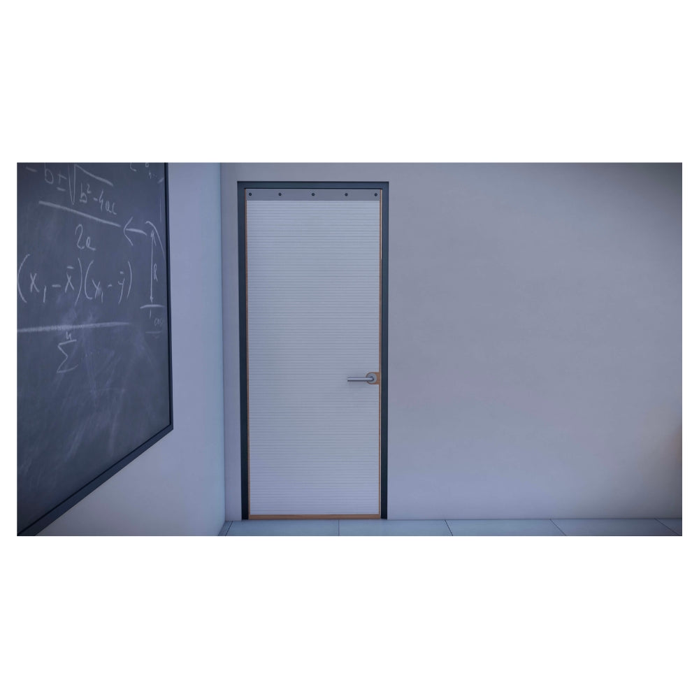 Mayday LifeShield Fixed Classroom Door Panel (No Window) 3'x7' | MAY-FCDPNW3x7