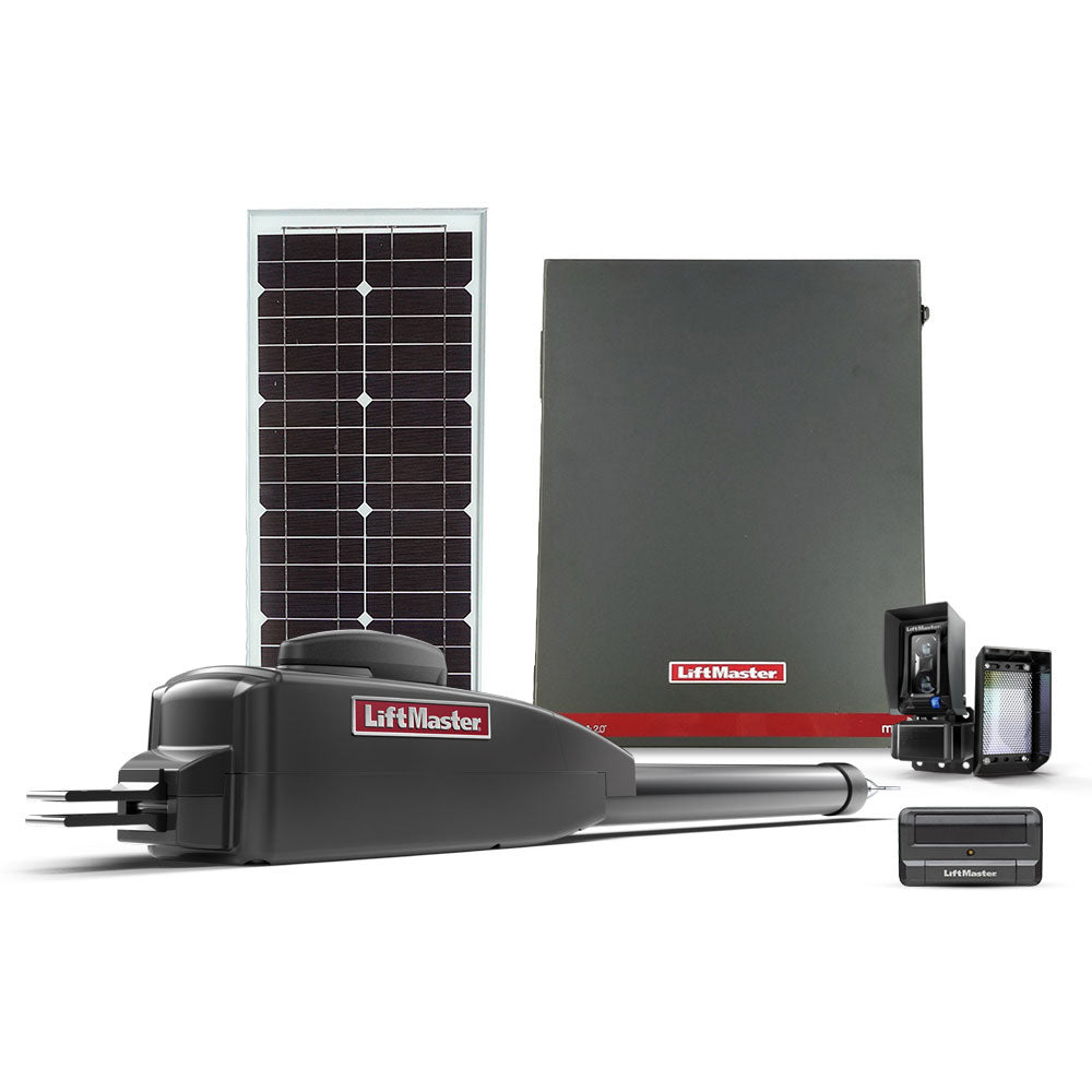 LiftMaster LA412XL20W Single Swing Gate Opener Solar Kit | LIF-LA412XL20W-ASE