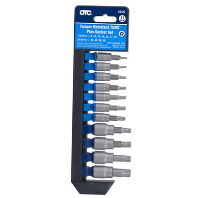 OTC 11-Piece Tamper-Resistant Torx Plus Socket Set (5905)