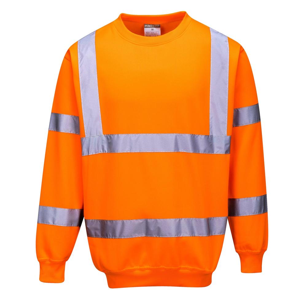 Portwest B303 - Hi-Vis Sweatshirt (Orange)