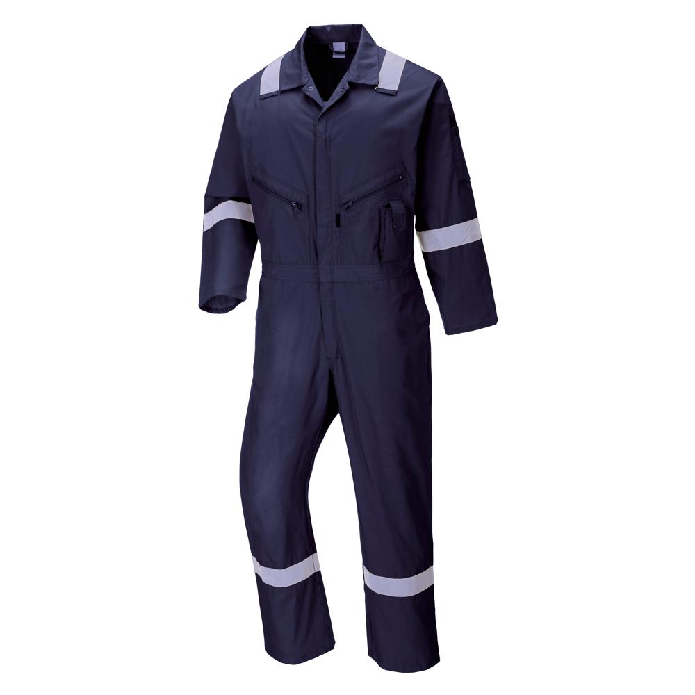 Portwest C814 - Iona Cotton Coverall (Navy)