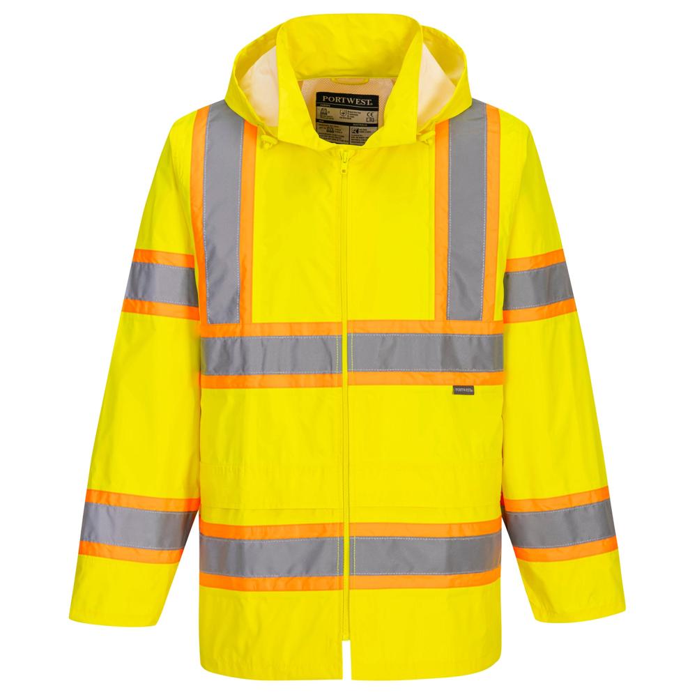Portwest UH440 - Hi-Vis Rain Jacket (Yellow)