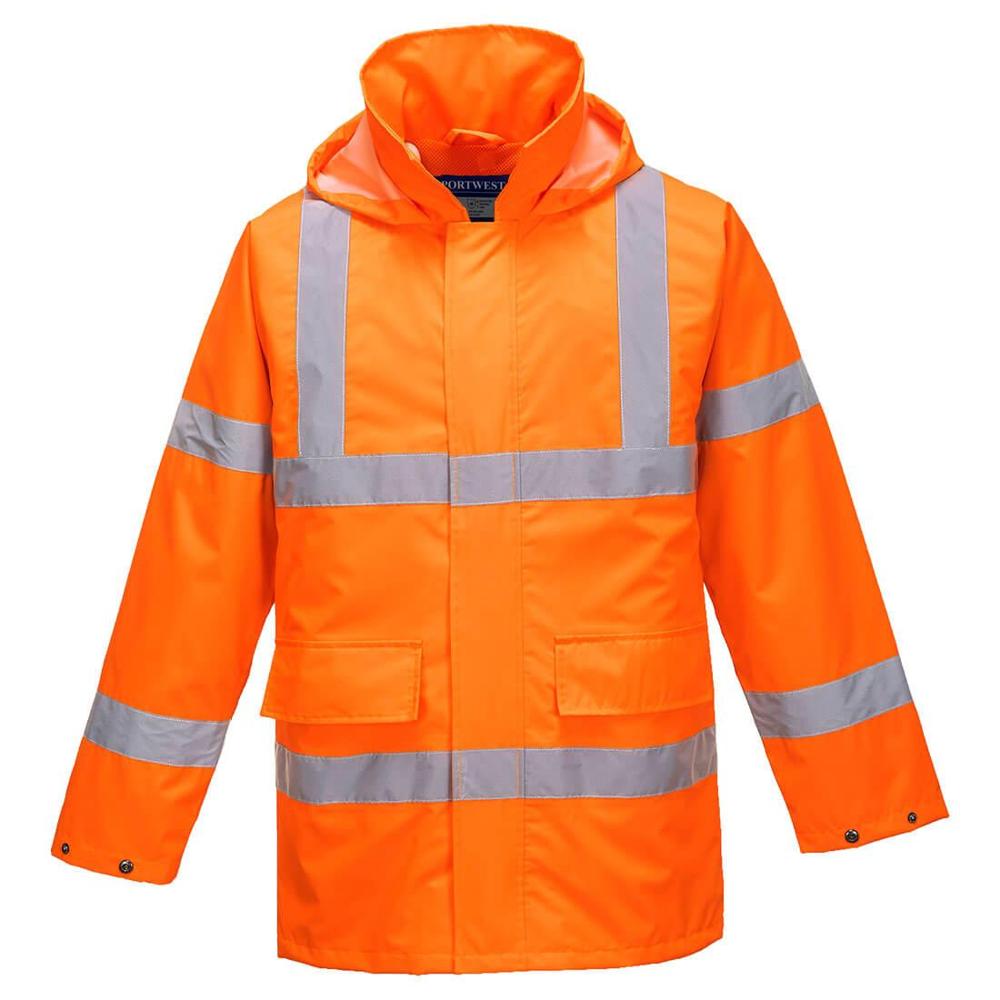 Portwest US160 - Hi-Vis Lite Traffic Jacket (Orange)
