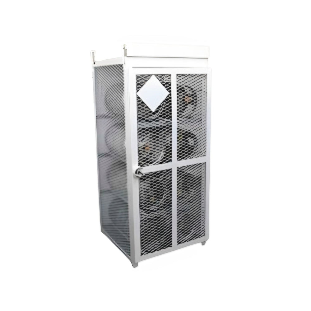 Post Guard 33lb Powder Coated Gas Cylinder Cages (8 Count) | POS-ENC-FE-33-8
