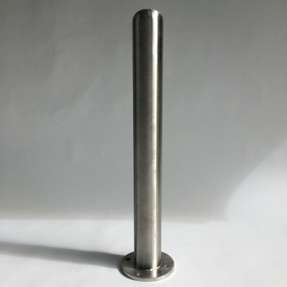 Post Guard 4"x36" Stainless Steel Bolt Down Bollard | POS-BDB-SS-4-36