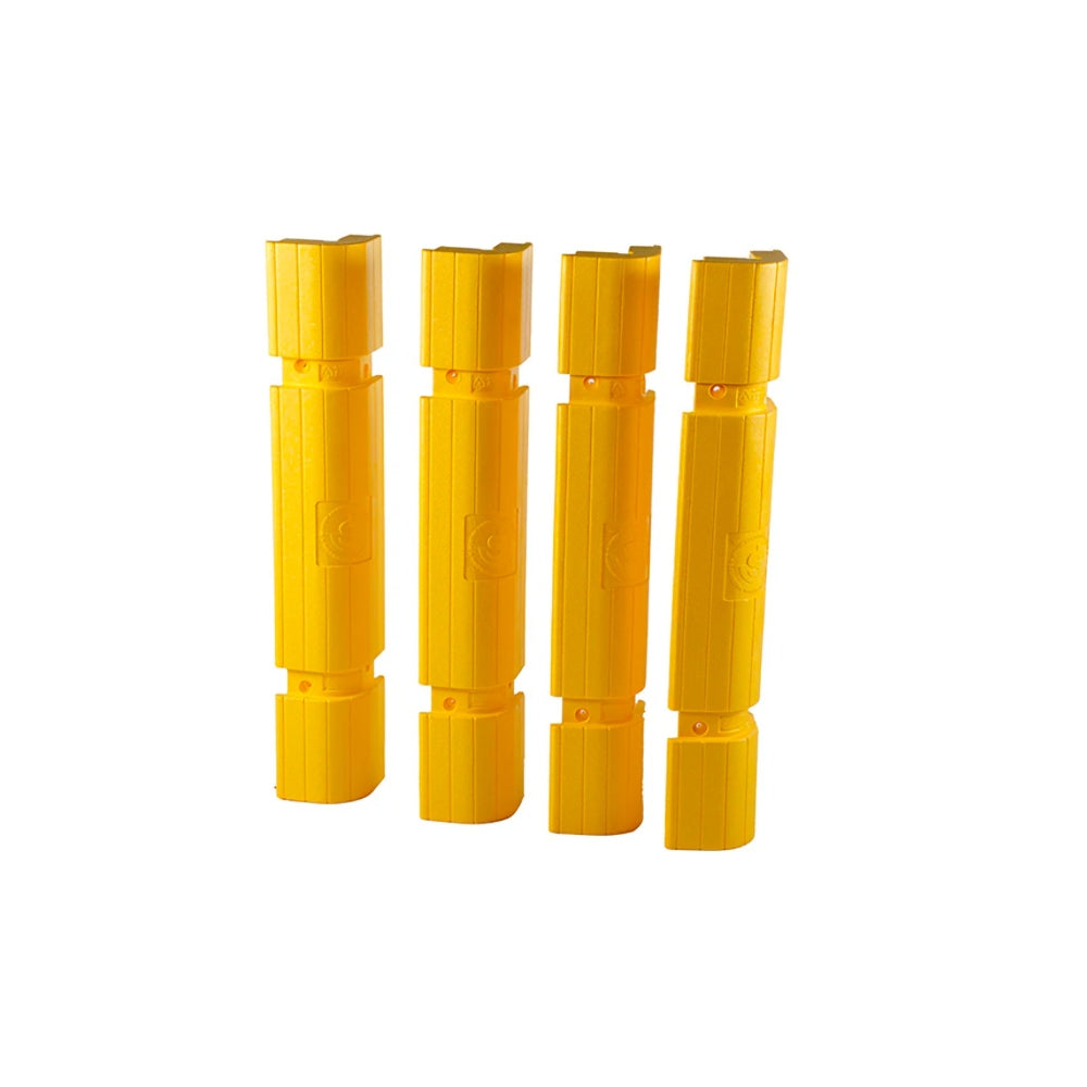Post Guard Park Sentry 4 Corners (Yellow) | POS-PSC-060-Y-CTN