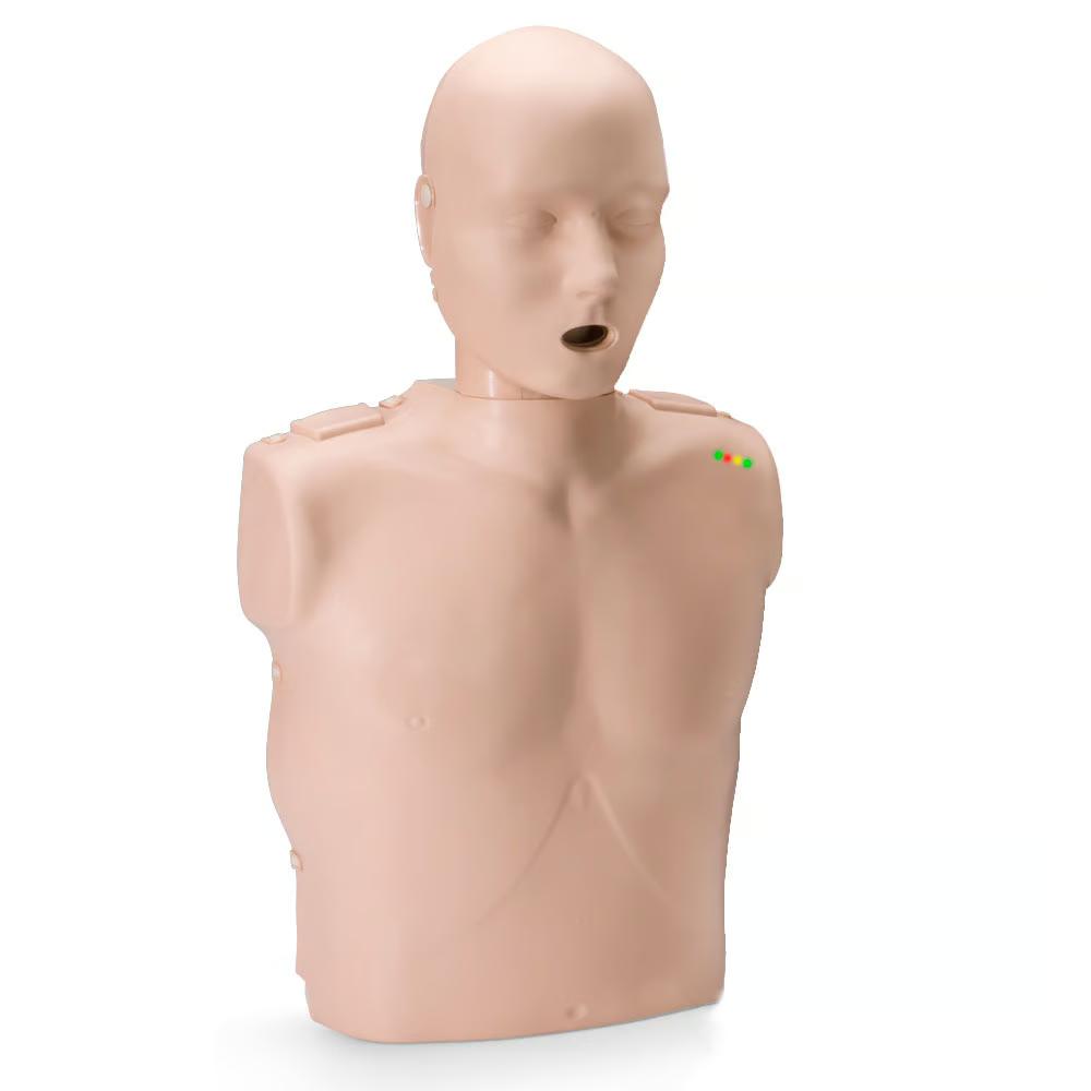 Prestan Professional Adult CPR Training Manikin with Jaw Thrust and Monitor, Medium Skin Tone - Pack of 4 | CPR-PP-JTM-400M-MS