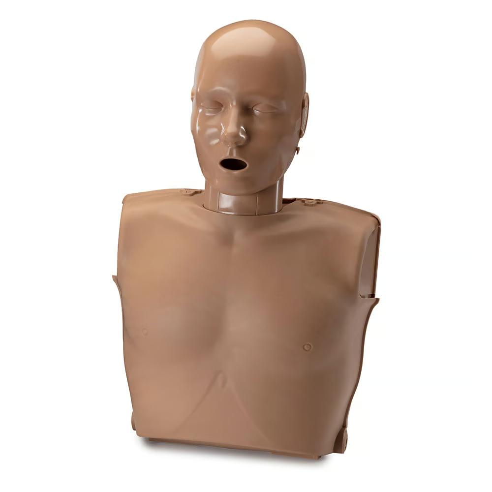 Prestan Professional Adult Ultralite CPR Training Manikin with CPR Feedback, Dark Skin Tone | CPR-PP-ULM-100M-DS