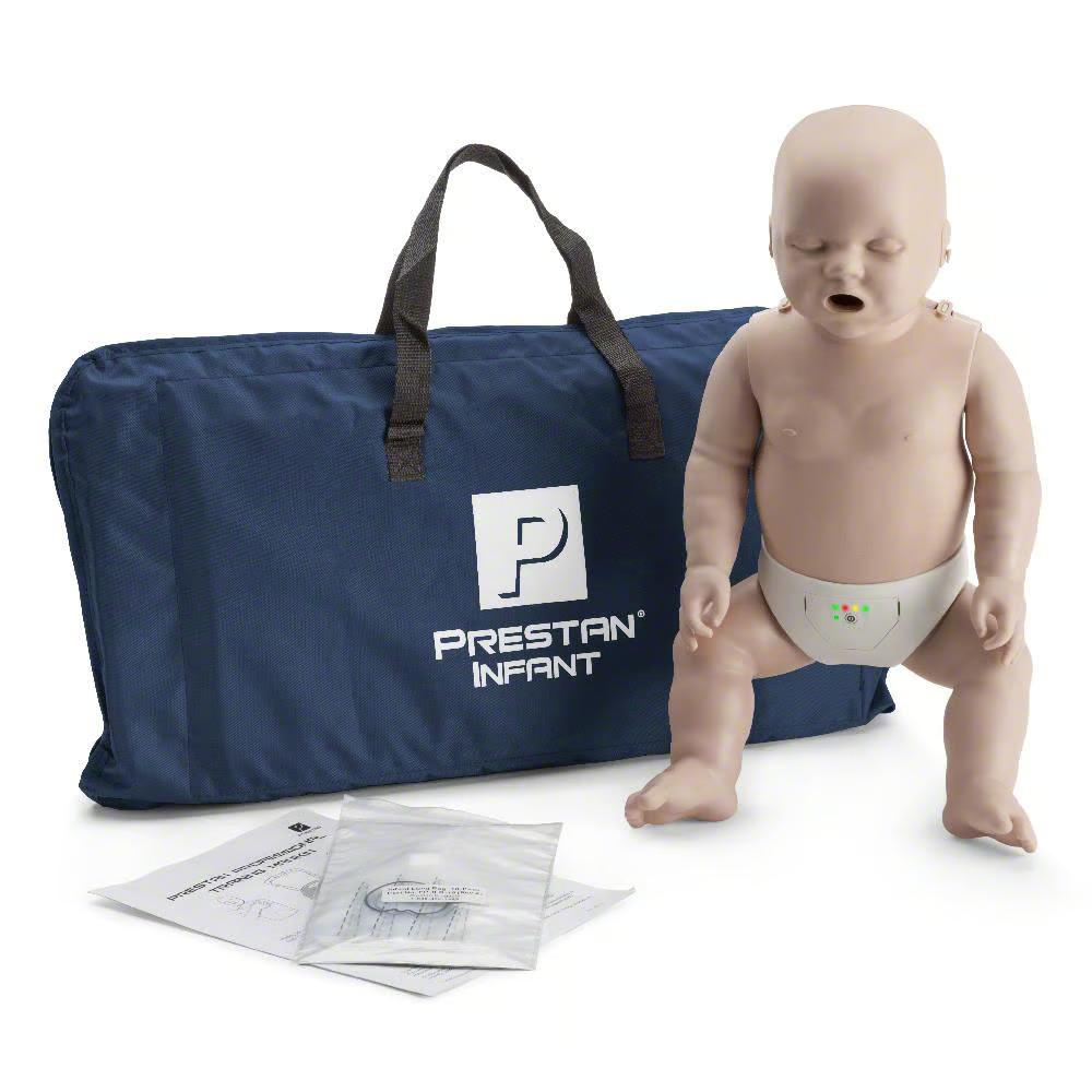 Prestan Professional Infant CPR Training Manikin with Monitor, Medium Skin Tone | CPR-PP-IM-100M-MS
