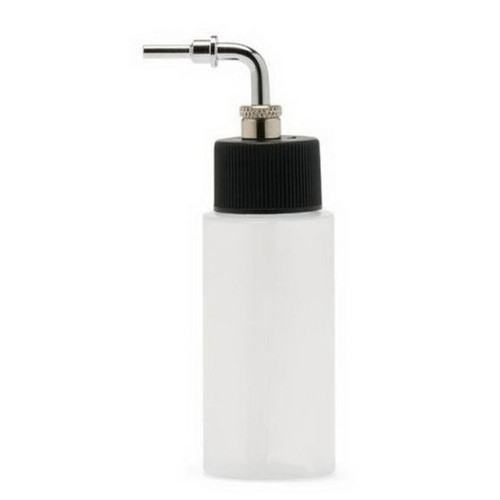ANEST IWATA 4173 High Strength Cylinder Bottle with Side Feed Adapter Cap, 1 oz