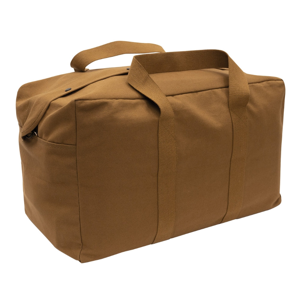 Rothco Canvas Parachute Cargo Bag (Work Brown) | RCO-613902038981