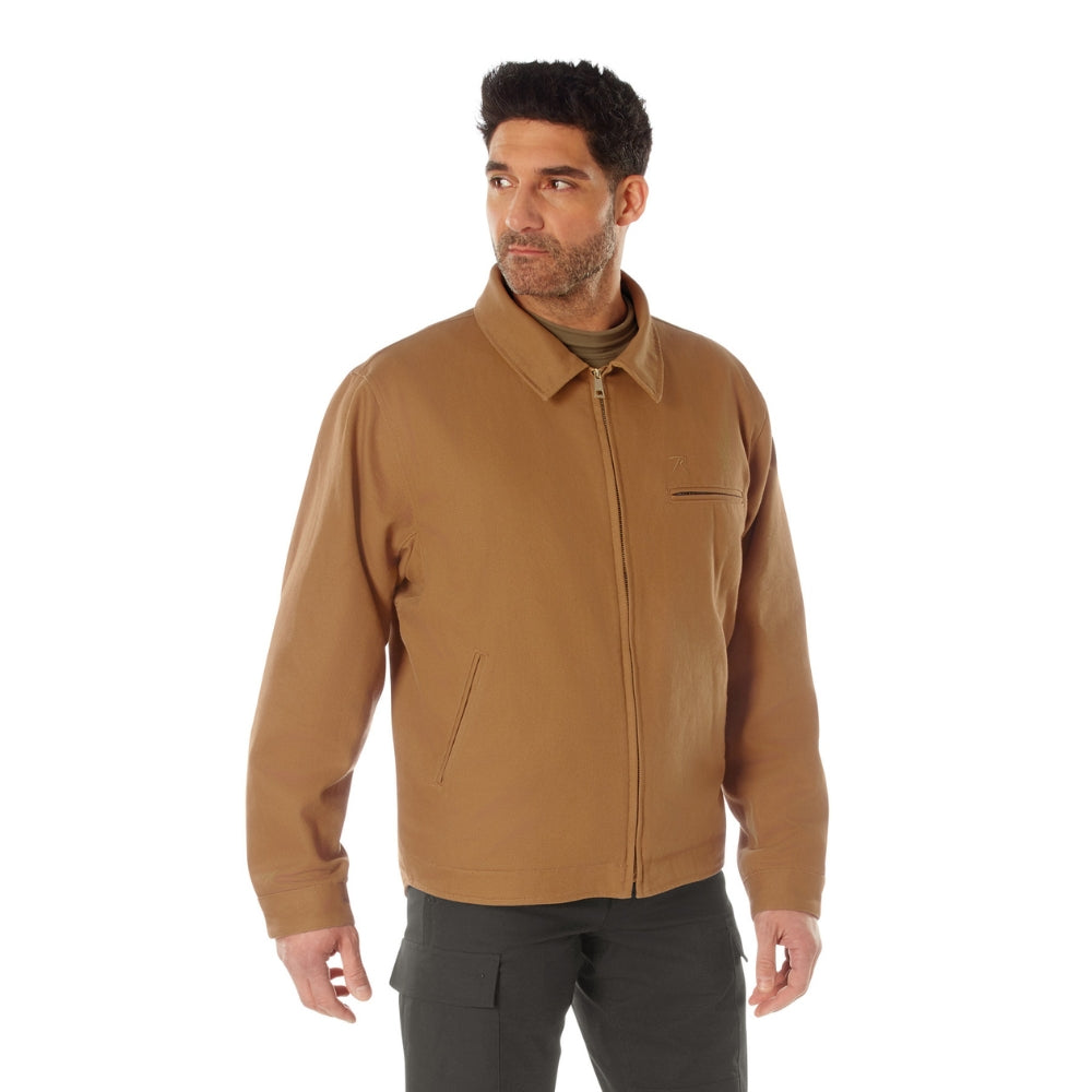 Rothco Canvas Work Jacket (Work Brown)