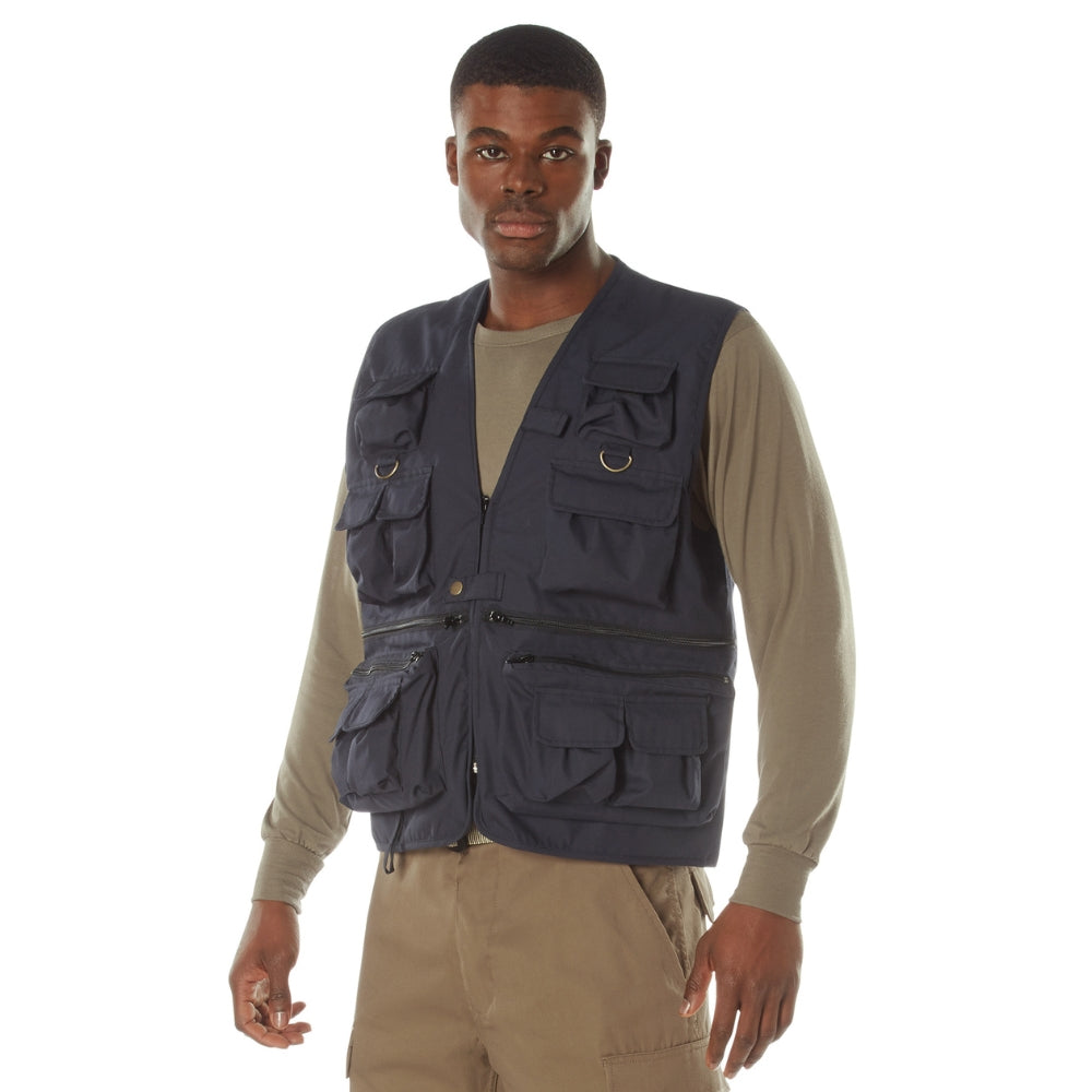 Rothco Uncle Milty Travel Vest (Midnight Navy Blue)