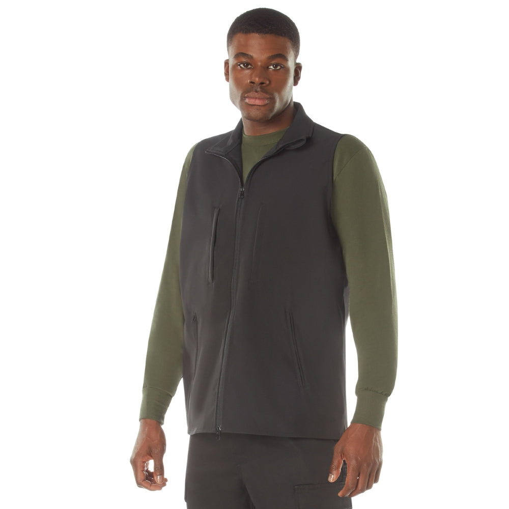Rothco V2 Concealed Carry Soft Shell Vest (Black)