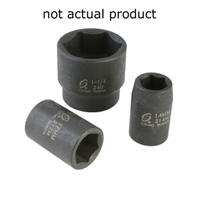 Sunex 3/8" Drive 3/4" Universal Impact Socket (324U)