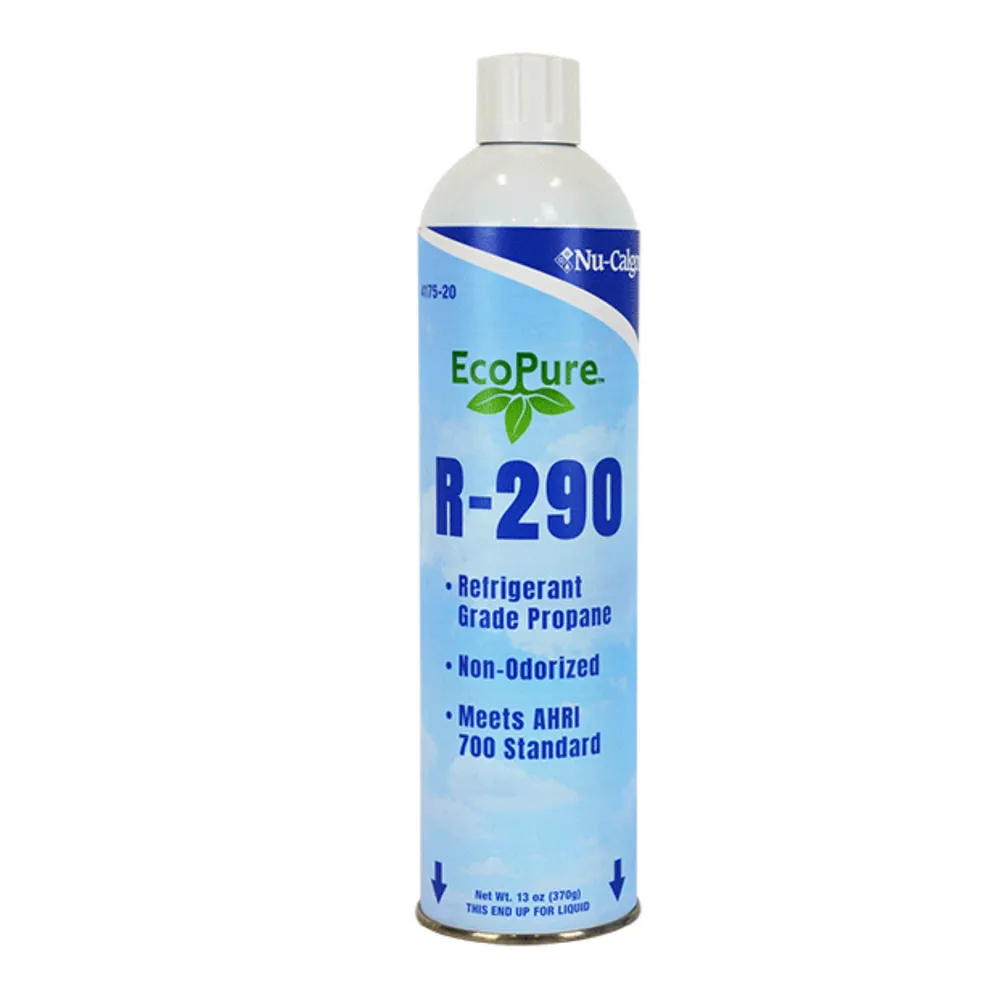 Nu-Calgon 4175-21 EcoPure R290 Refrigerant (Propane), 10.6 oz. canister