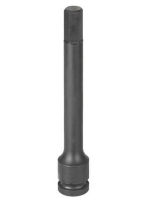 Grey Pneumatic 3/8" Drive x 4mm Hex Driver 4" Length Socket (19044M)