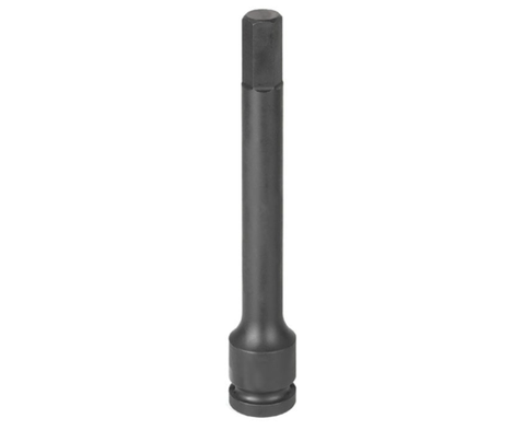 Grey Pneumatic 1/2" Drive x 19mm Hex Driver 6" Length Socket (29196M)