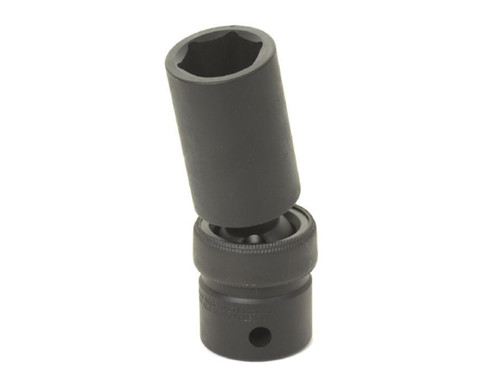 Grey Pneumatic 1/2" Drive x 10mm Deep Universal Socket (2010UMD)
