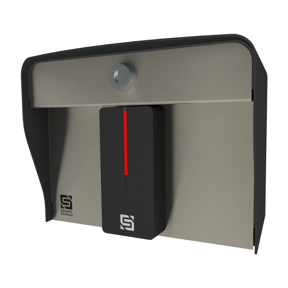 Security Brands Edge E2 SecurePass Card Reader (Post Mount) - Smart Card Reader with SecurePass Proximity Reader | SEC-27-220