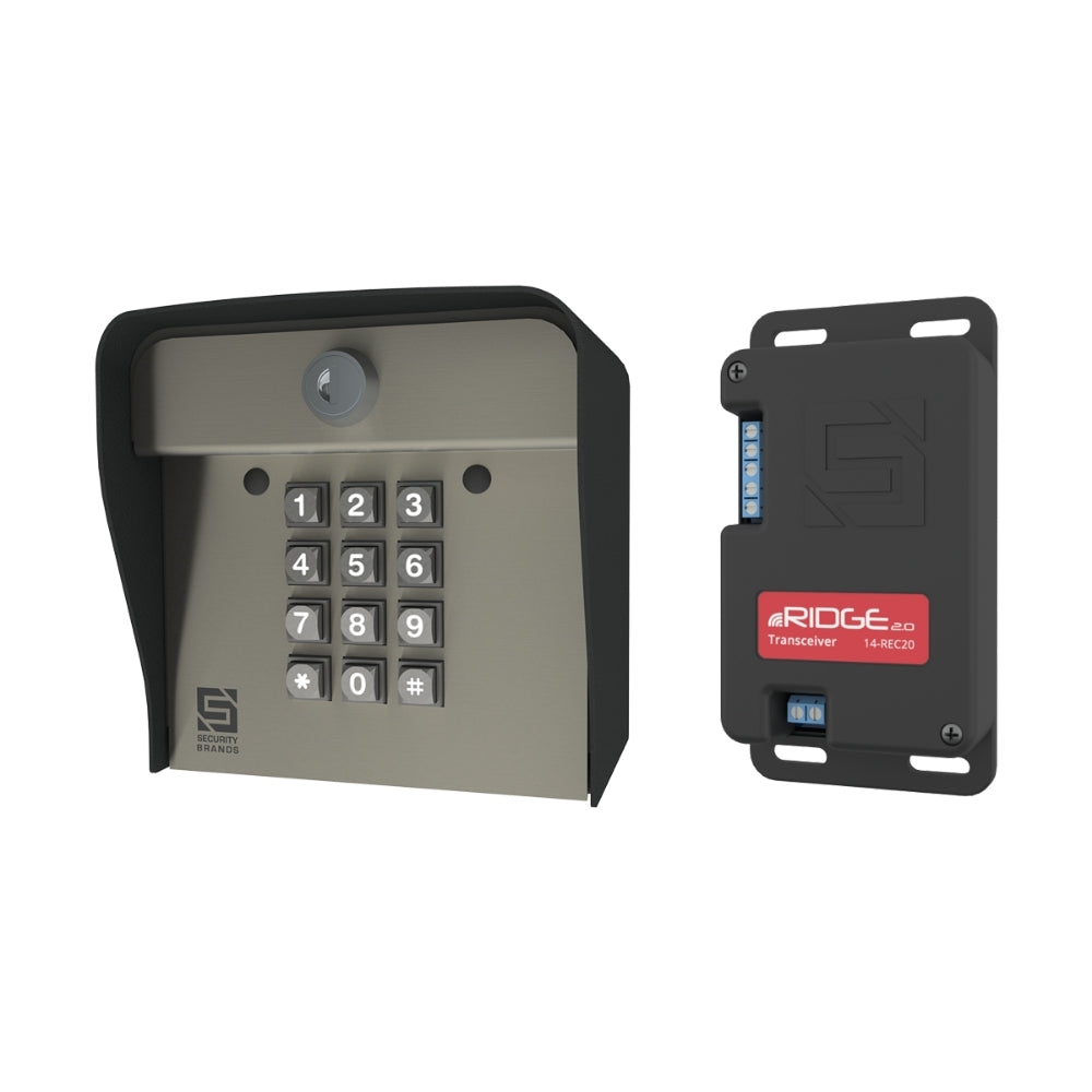 Security Brands Ridge Keypad HD and Transceiver - 433-MHz Post Mount | SEC-14-HD500