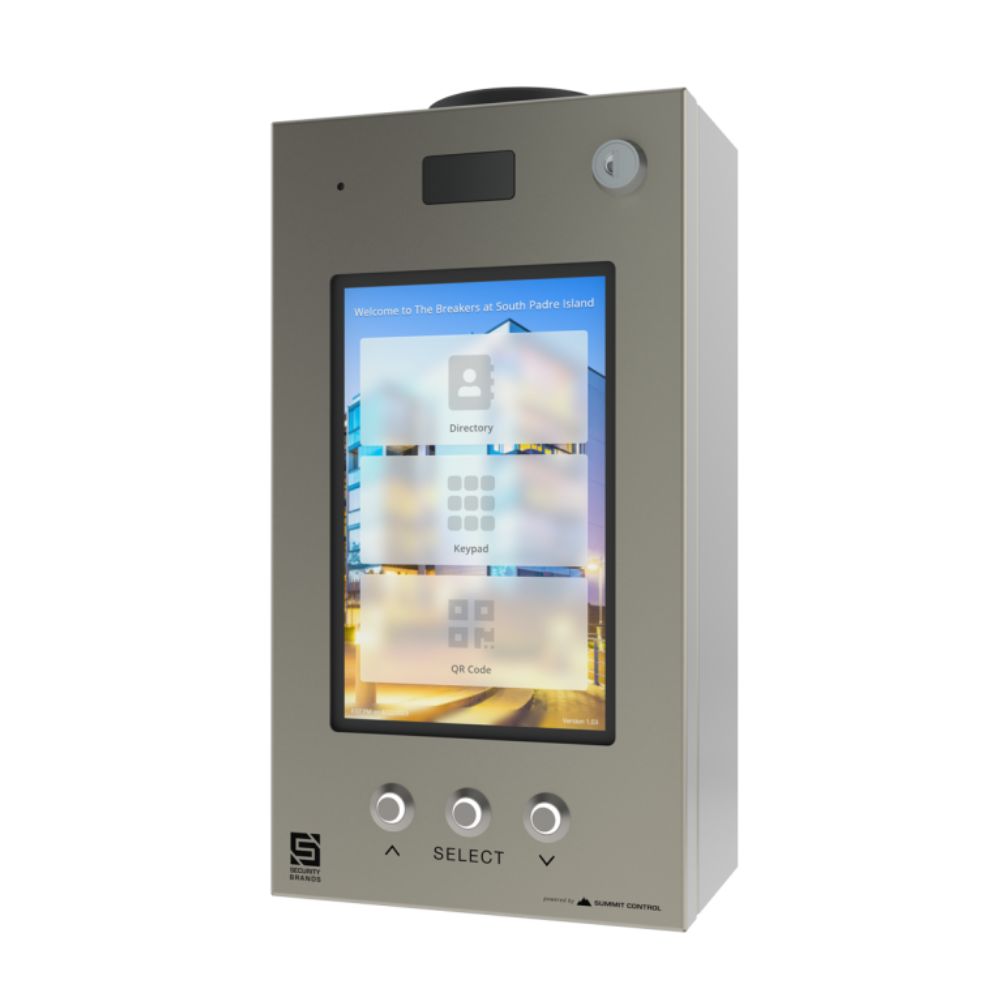 Security Brands Ascent M3 - Cellular Multi-Tenant Entry System with 8-inch Touchscreen | SEC-16-M3
