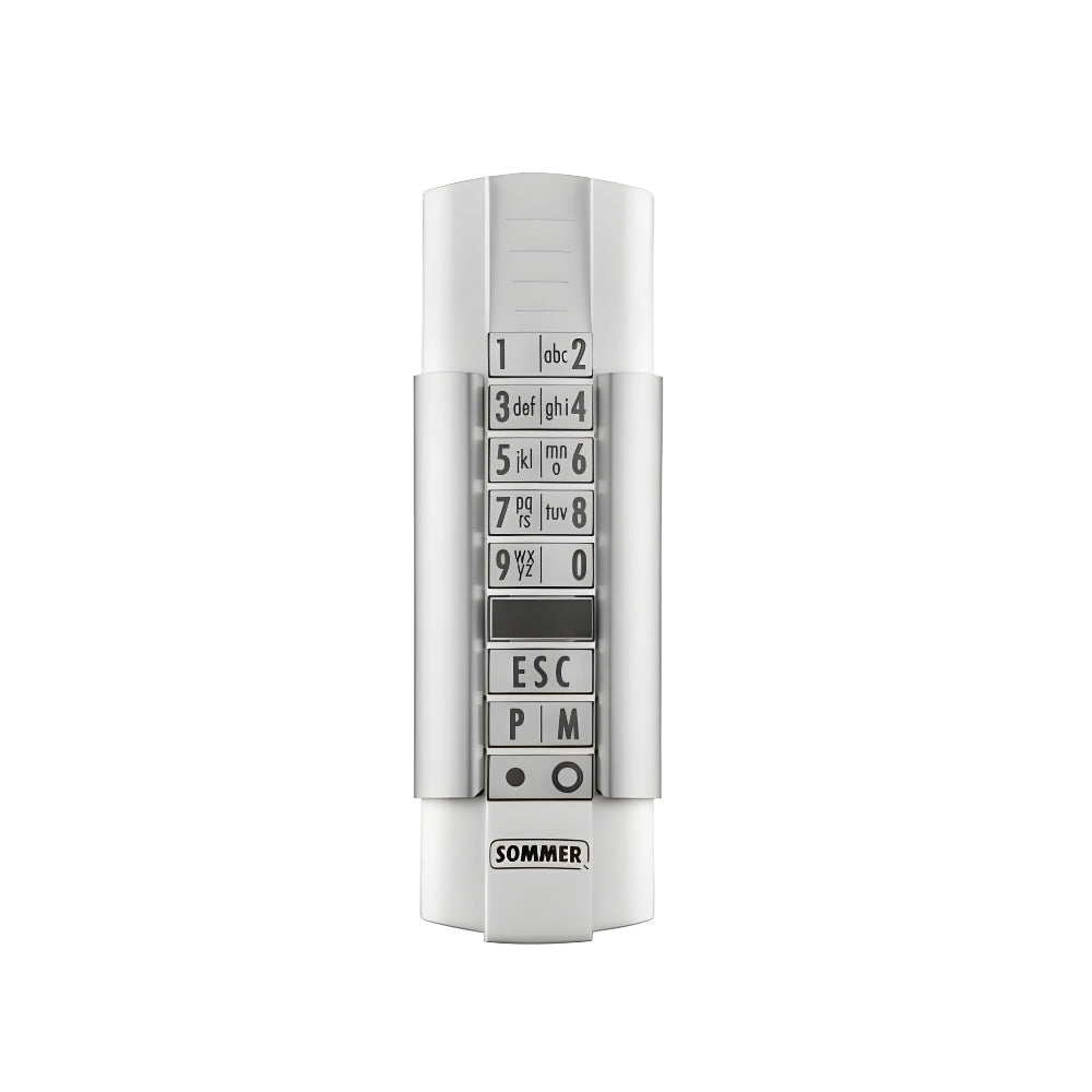 SOMMER YS11098-00003 Telecody+ Keypad 922.5 MHz with 12-Channel - White