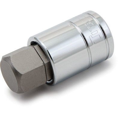 Titan Tools Hex Bit Socket 1/2" Drive 22mm Chrome (15622)
