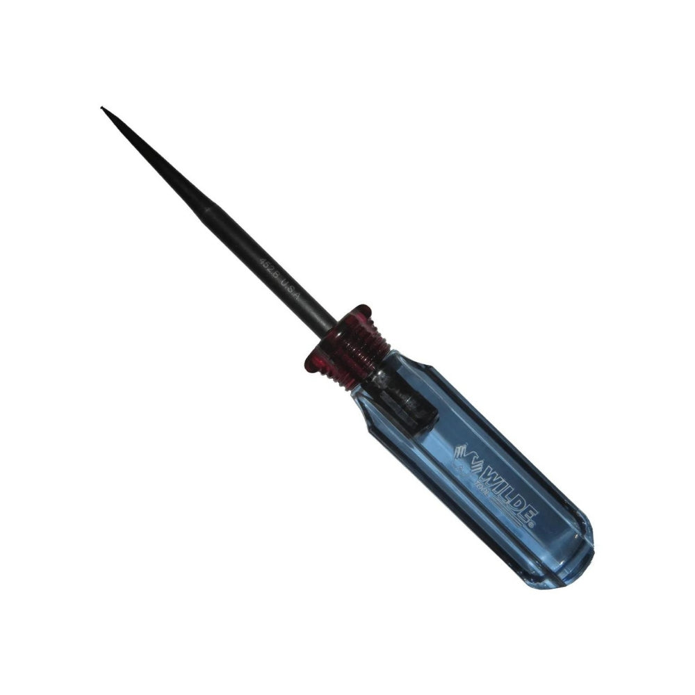 Wilde Tool 7″ Scratch Awl and Punch with Handle 1/4" BIT-HANG TAG | WIL-452.B/HT