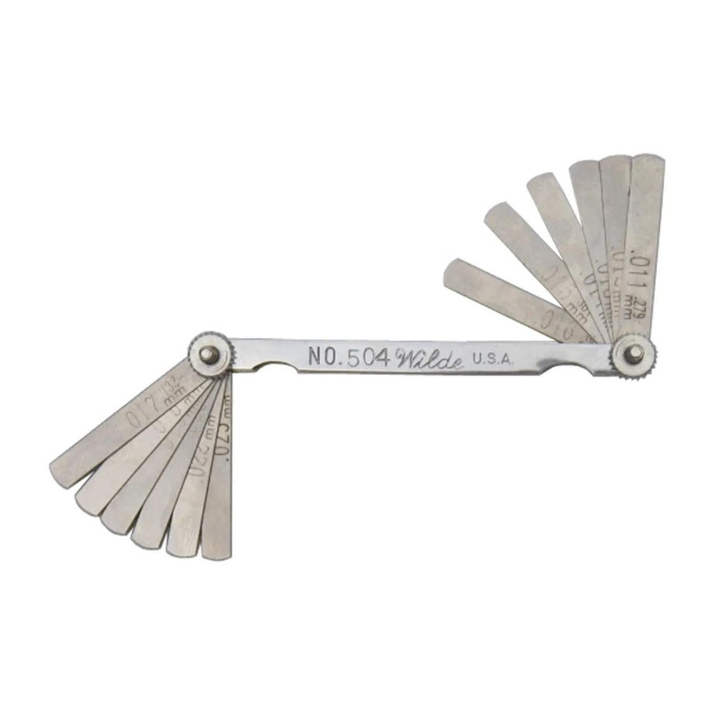 Wilde Tool Ignition Gauge Set 12 Piece 1/4″ to 1-3/4″ | WIL-504/BB