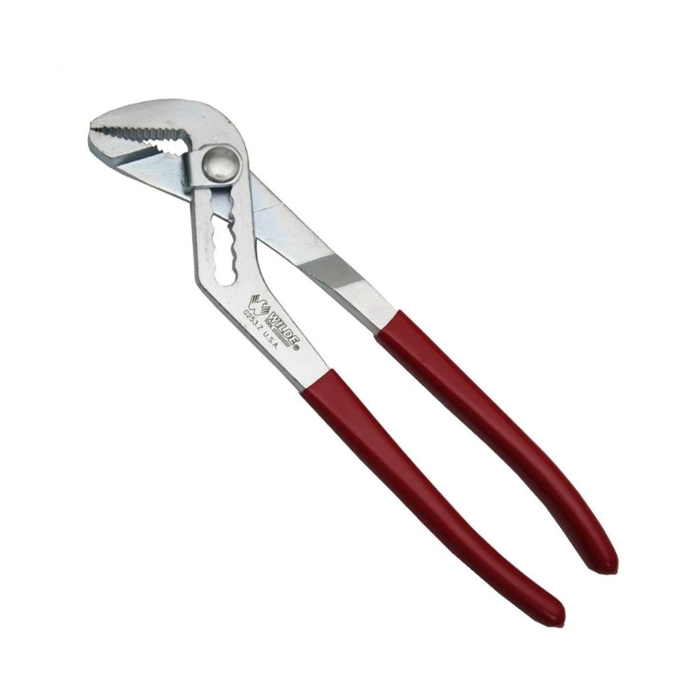 Wilde Tool 10″ Water Pump Pliers, Zinc