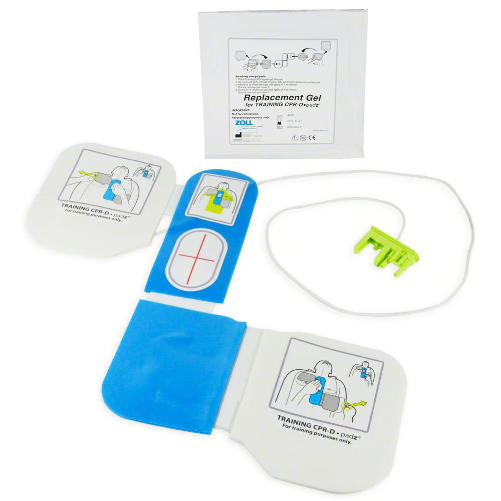 Zoll AED Plus Replacement CPR-D Training Electrode Pads | CPR-8900-0804-01