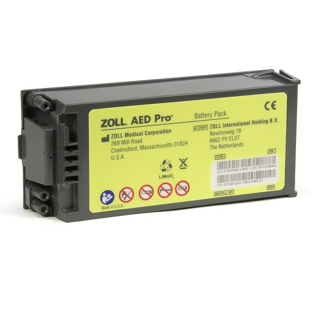 Zoll AED Pro Non-Rechargeable Lithium Battery Pack | CPR-8000-0860-01