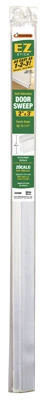 White 2" X 3ft Self-adhesive Door Sweep For Draft Protection