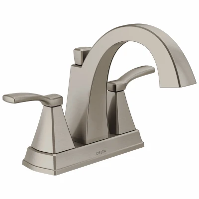 Flynn Brushed Nickel Two-handle Lavatory Faucet