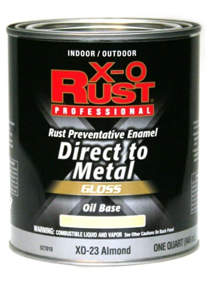X-o Rust Premium Almond Gloss Anti-rust Paint 1 Quart For Interior & Exterior