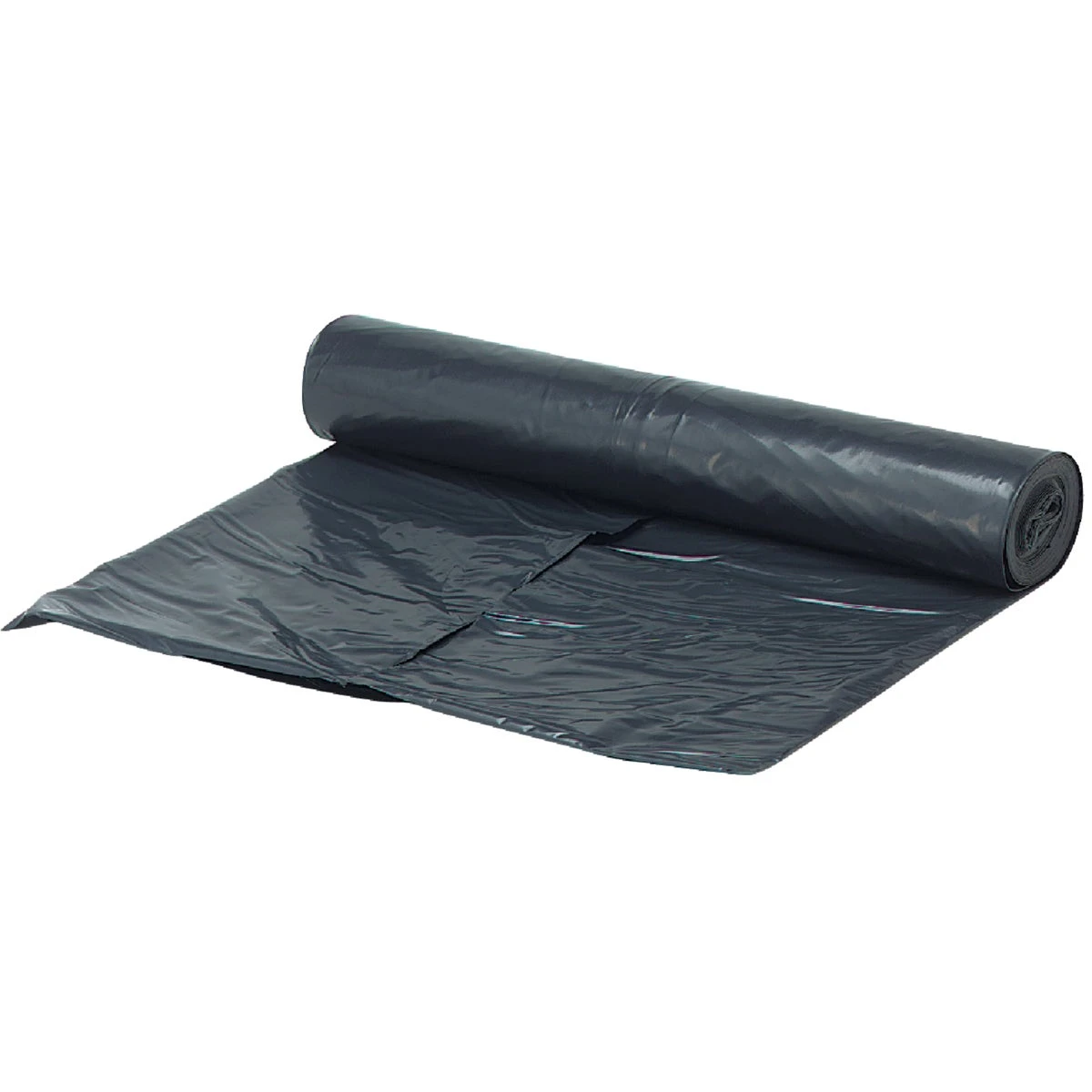 Polyethylene Sheeting, Black, 6-mil,10 X 25-ft.
