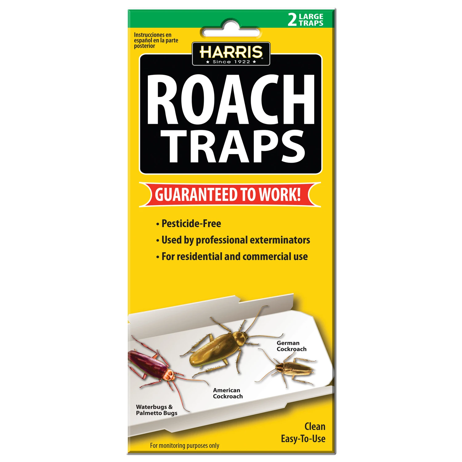 Glue Indoor Roach Trap (2-pack)